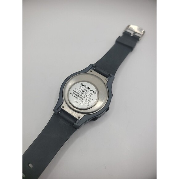 Vintage Wristwatch Watch Digital Gray 63-609 Pulse Watch Black Band New Battery main image 16